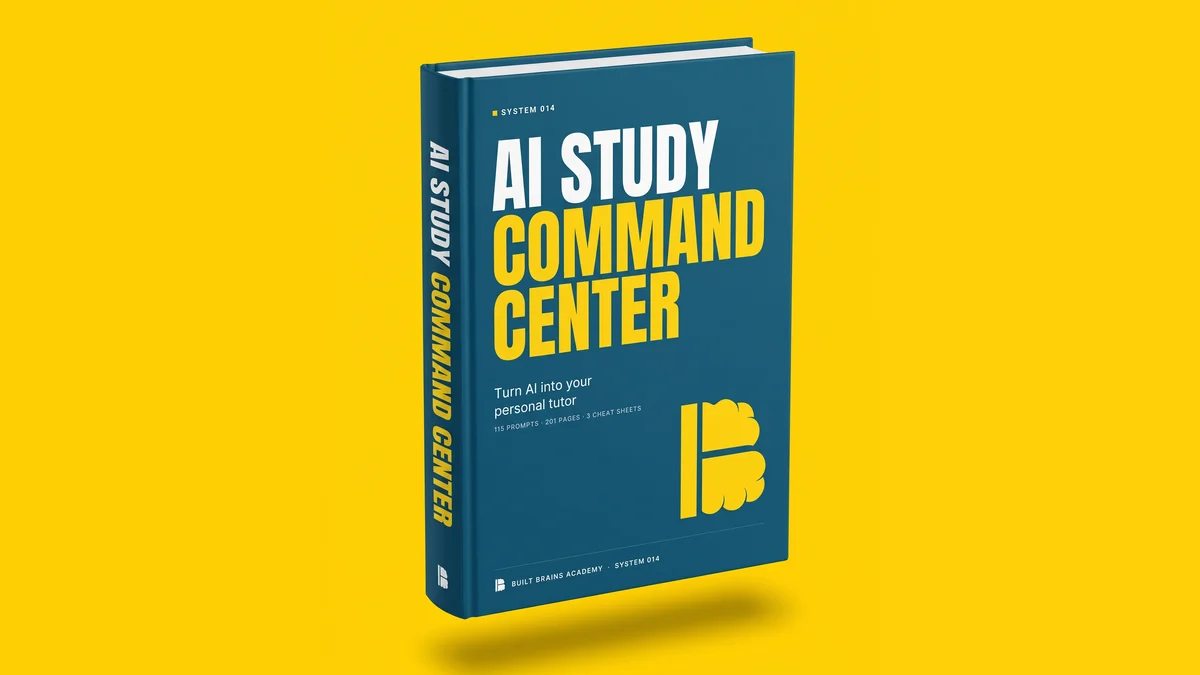 AI Study Command Center — Built Brains Academy system