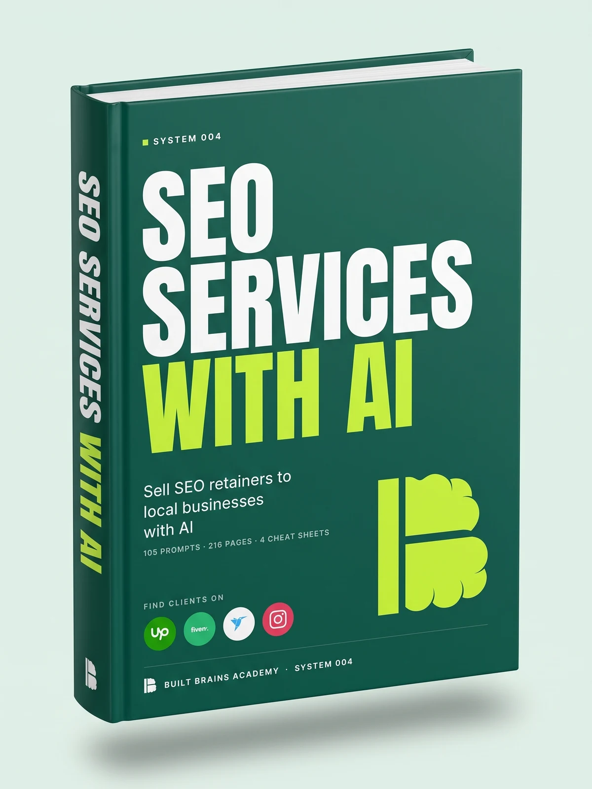 SEO Services with AI — book cover