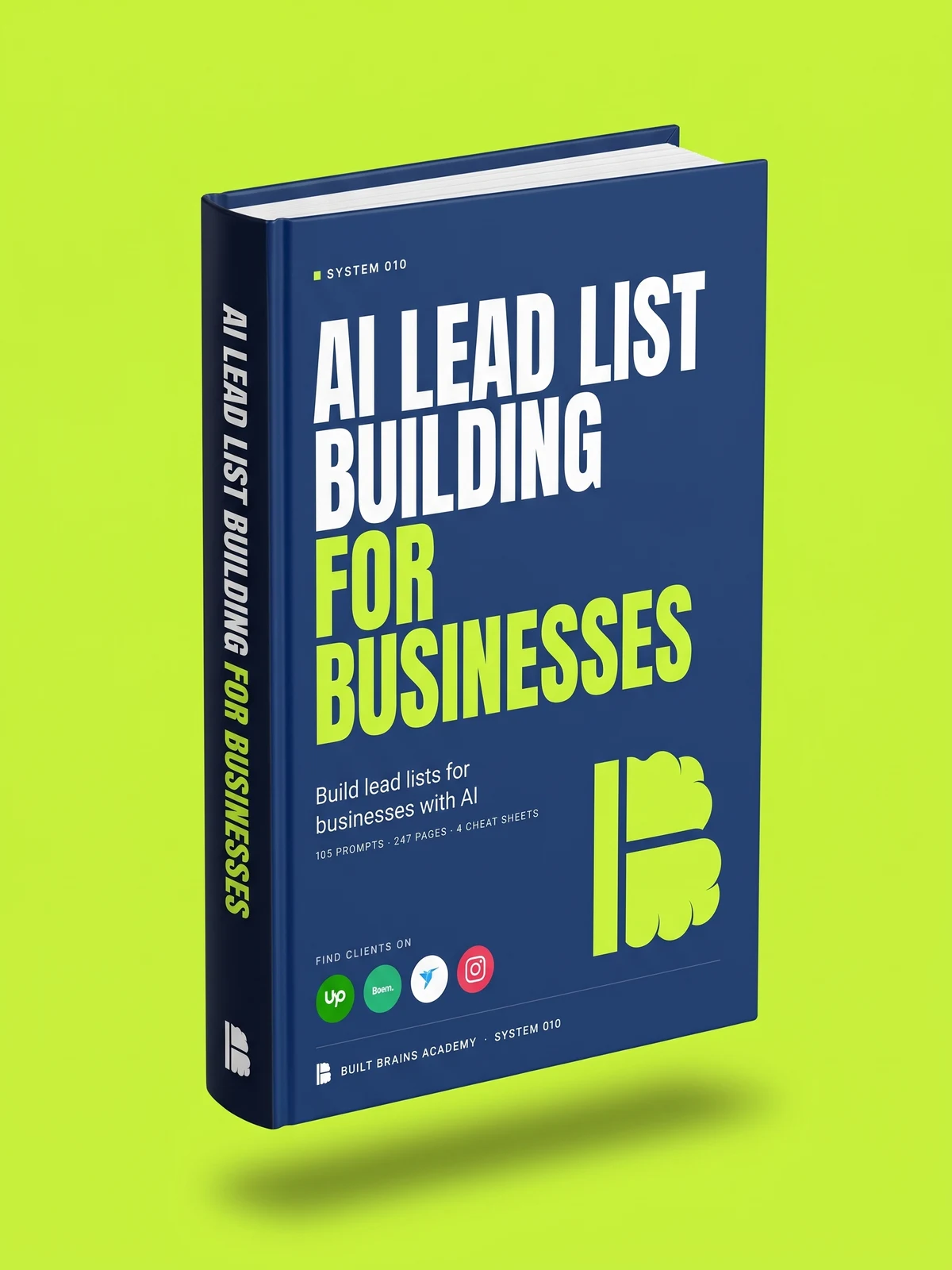 AI Lead List Building for Businesses — book cover
